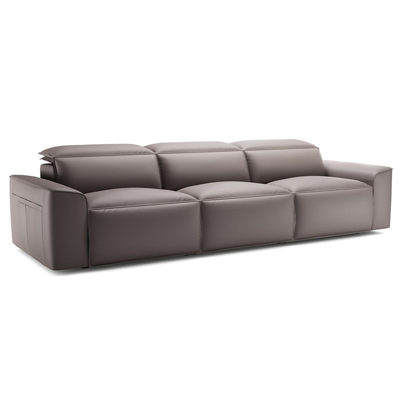 Three-seat video room private cinema sofa luxury, all-electric stretching function