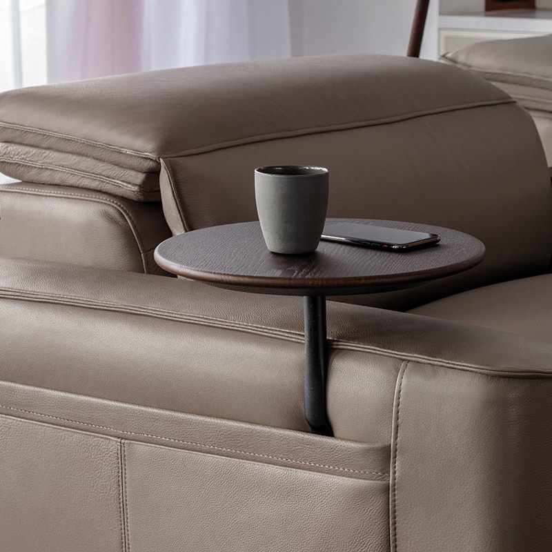 Three-seat video room private cinema sofa luxury, all-electric stretching function