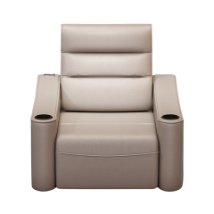 Single seat video room private cinema sofa luxury, all-electric stretching function