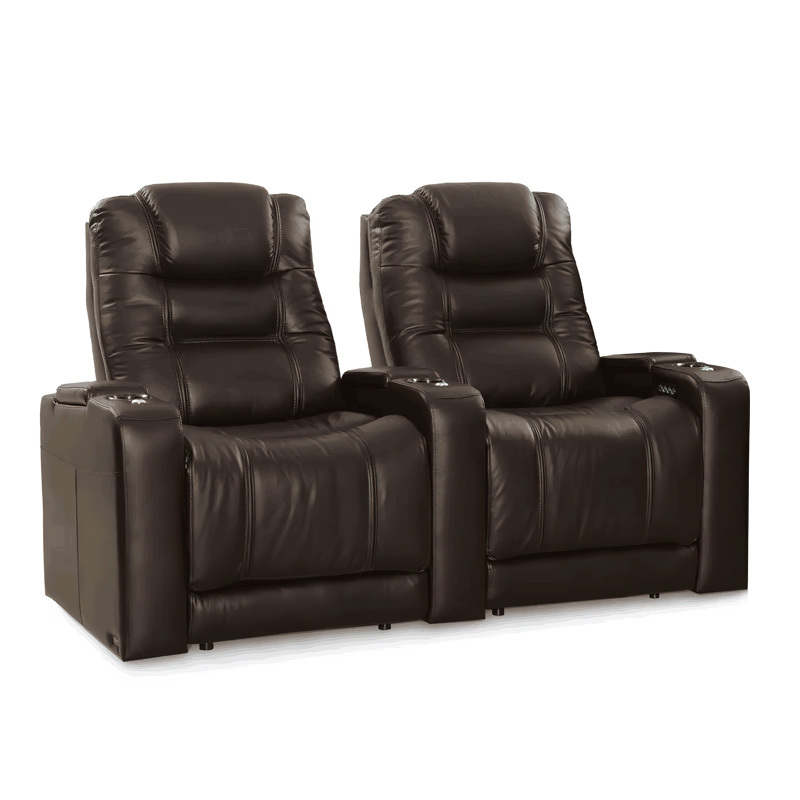 Two-seat video room private cinema sofa luxury, all-electric stretching function