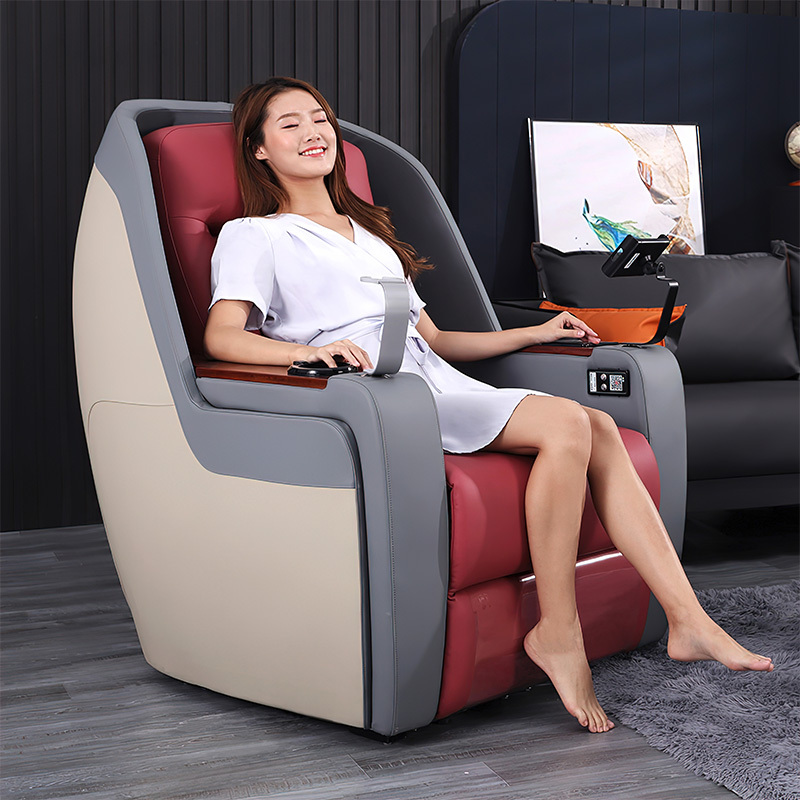 Single seat video room private cinema sofa luxury, all-electric stretching function