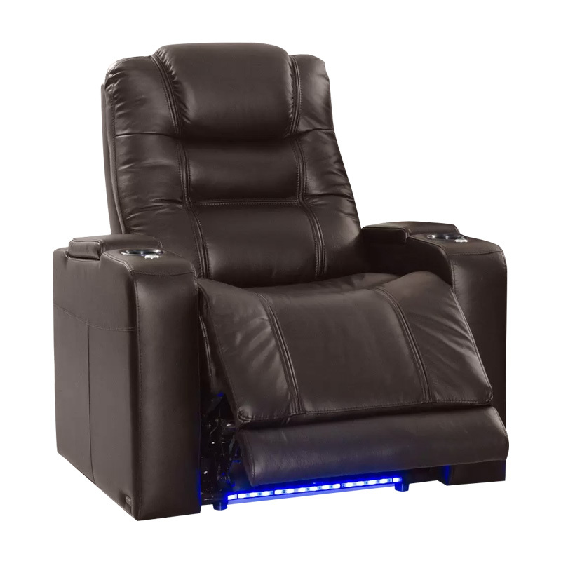 Single seat video room private cinema sofa luxury, all-electric stretching function