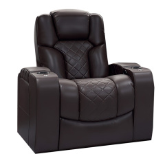 Single seat video room private cinema sofa luxury, all-electric stretching function