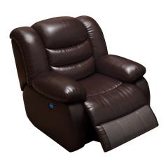 Single seat video room private cinema sofa luxury, all-electric stretching function