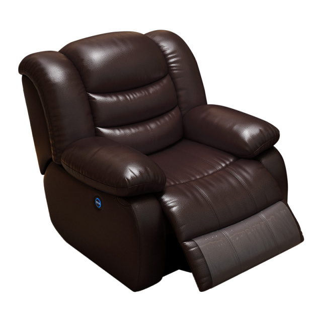 Single seat video room private cinema sofa luxury, all-electric stretching function