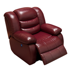 Single seat video room private cinema sofa luxury, all-electric stretching function
