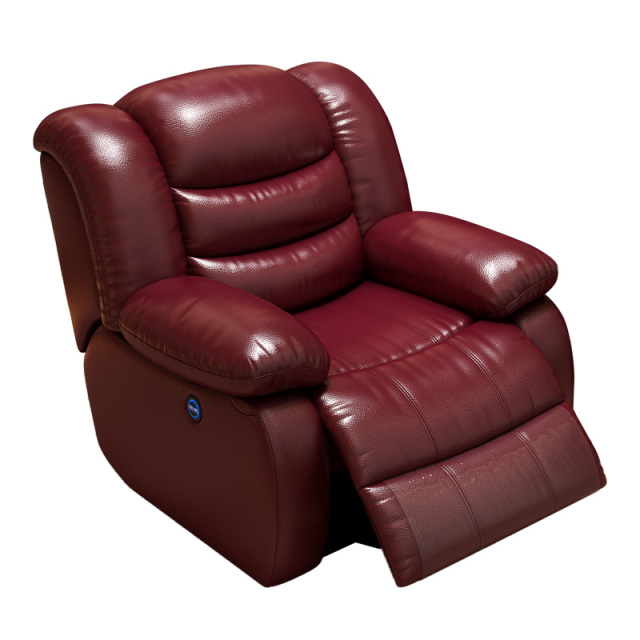 Single seat video room private cinema sofa luxury, all-electric stretching function
