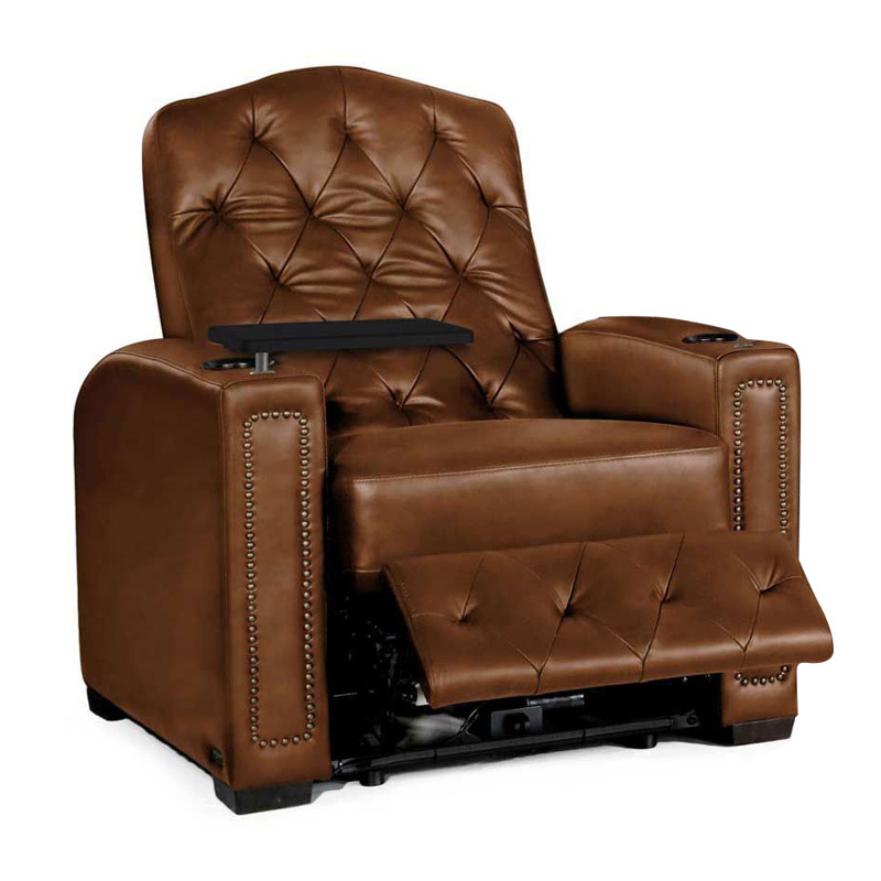 Single seat video room private cinema sofa luxury, all-electric stretching function
