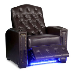 Single seat video room private cinema sofa luxury, all-electric stretching function