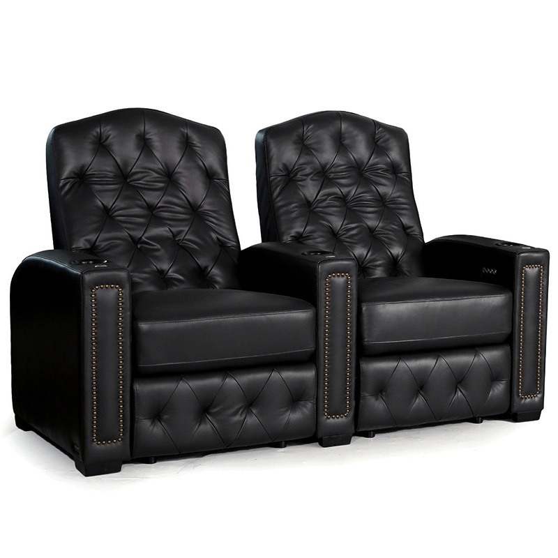 Two-seat video room private cinema sofa luxury, all-electric stretching function