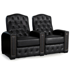 Two-seat video room private cinema sofa luxury, all-electric stretching function
