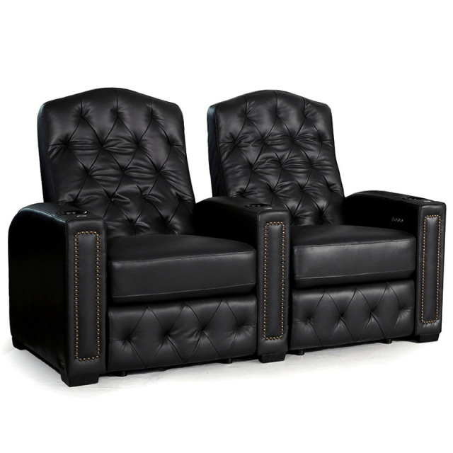 Two-seat video room private cinema sofa luxury, all-electric stretching function