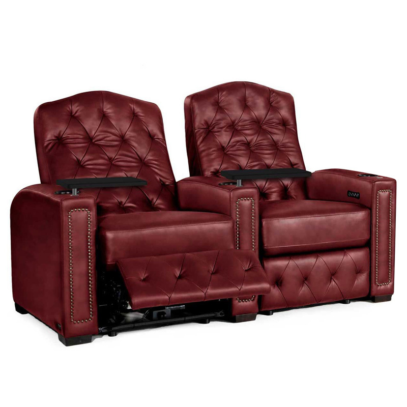 Two-seat video room private cinema sofa luxury, all-electric stretching function