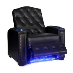 Single seat video room private cinema sofa luxury, all-electric stretching function