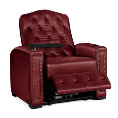 Single seat video room private cinema sofa luxury, all-electric stretching function