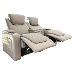 Two-seat video room private cinema sofa luxury, all-electric stretching function