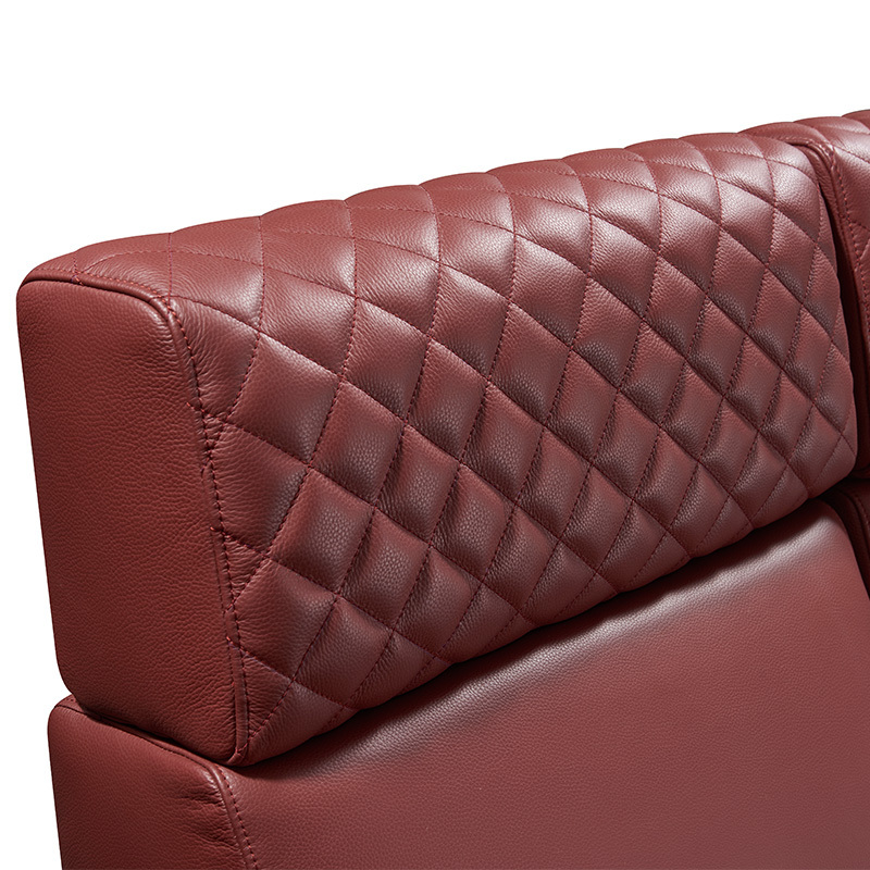 Four-seat video room private cinema sofa luxury, all-electric stretching function