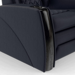 Single seat video room private cinema sofa luxury, all-electric stretching function
