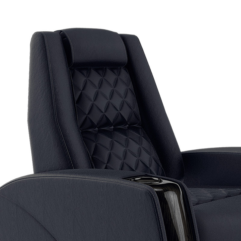 Single seat video room private cinema sofa luxury, all-electric stretching function