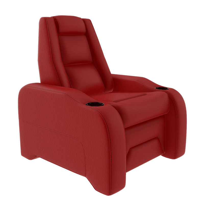 Single seat video room private cinema sofa luxury, all-electric stretching function