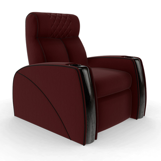 Single seat video room private cinema sofa luxury, all-electric stretching function