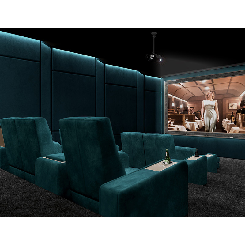 chaise video room private cinema sofa luxury, all-electric stretching function