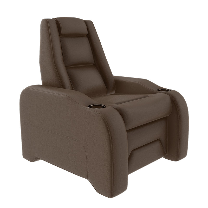 Single seat video room private cinema sofa luxury, all-electric stretching function
