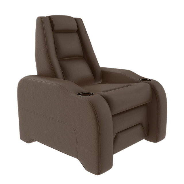 Single seat video room private cinema sofa luxury, all-electric stretching function