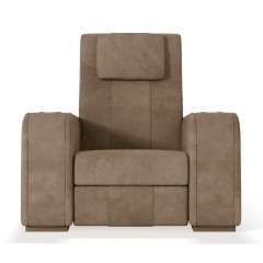 Single seat video room private cinema sofa luxury, all-electric stretching function