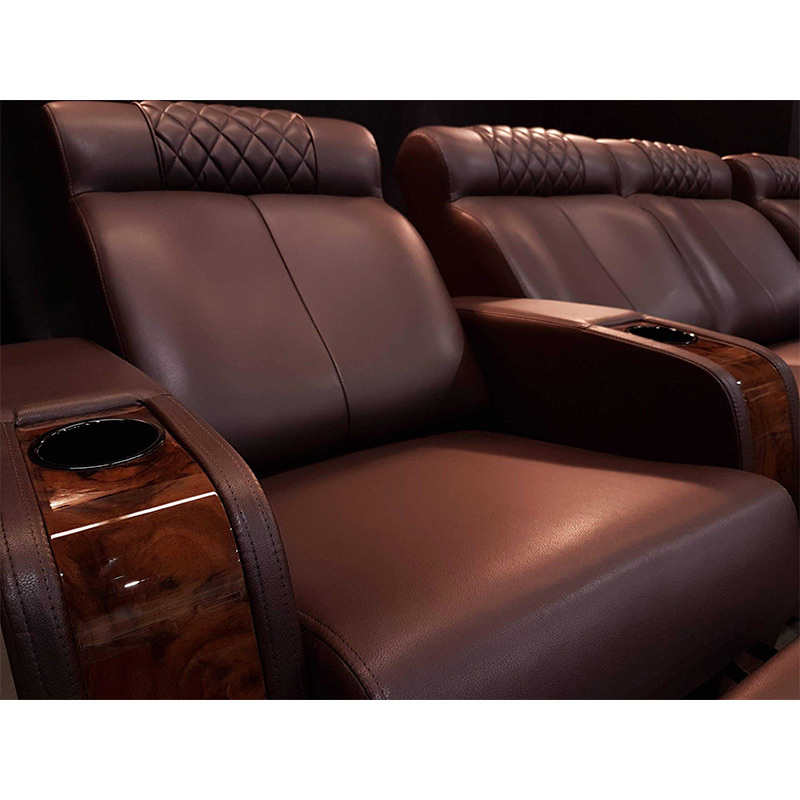 Single seat video room private cinema sofa luxury, all-electric stretching function