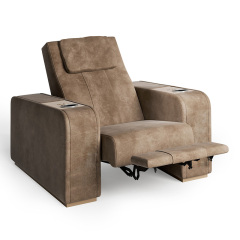 Single seat video room private cinema sofa luxury, all-electric stretching function