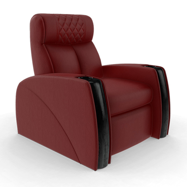 Single seat video room private cinema sofa luxury, all-electric stretching function