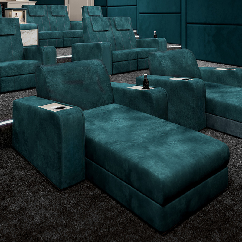 chaise video room private cinema sofa luxury, all-electric stretching function