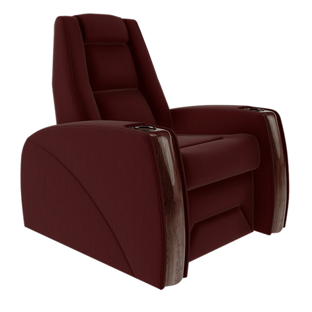 Single seat video room private cinema sofa luxury, all-electric stretching function