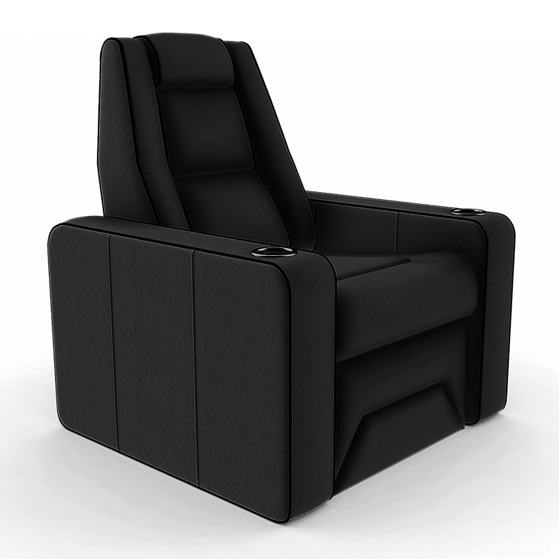 Single seat video room private cinema sofa luxury, all-electric stretching function