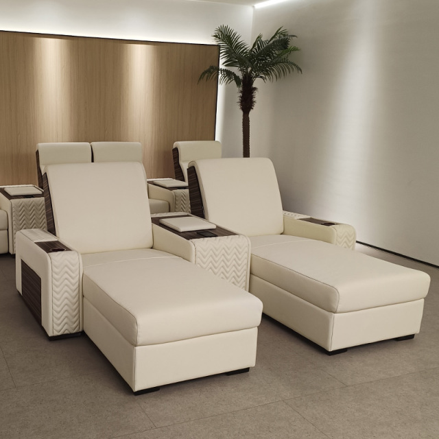 chaise video room private cinema sofa luxury, all-electric stretching function