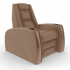 Single seat video room private cinema sofa luxury, all-electric stretching function