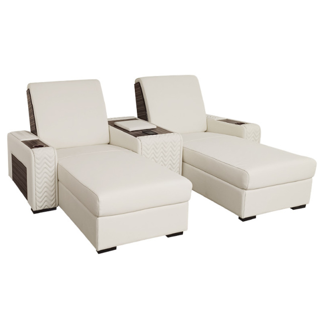 chaise video room private cinema sofa luxury, all-electric stretching function