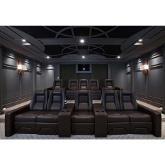 Single seat video room private cinema sofa luxury, all-electric stretching function