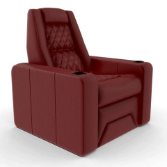 Single seat video room private cinema sofa luxury, all-electric stretching function