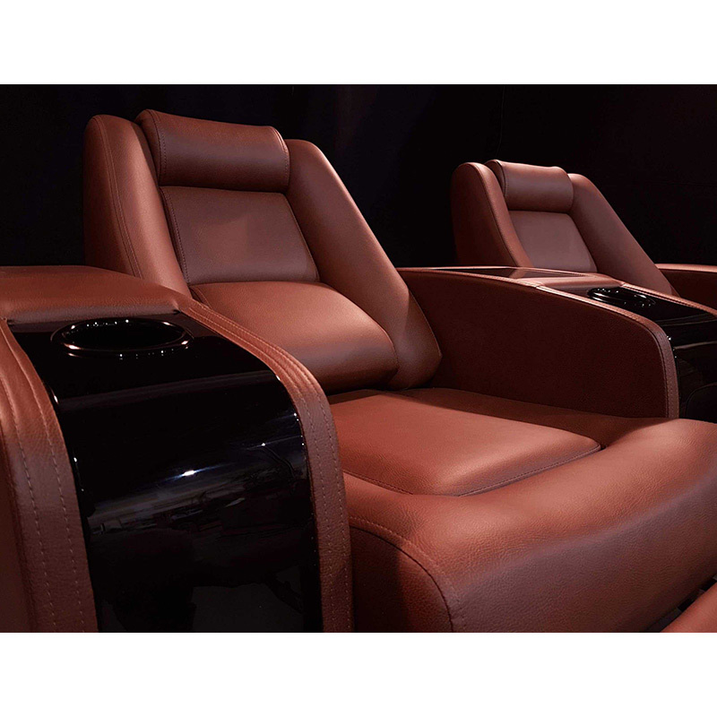 Single seat video room private cinema sofa luxury, all-electric stretching function