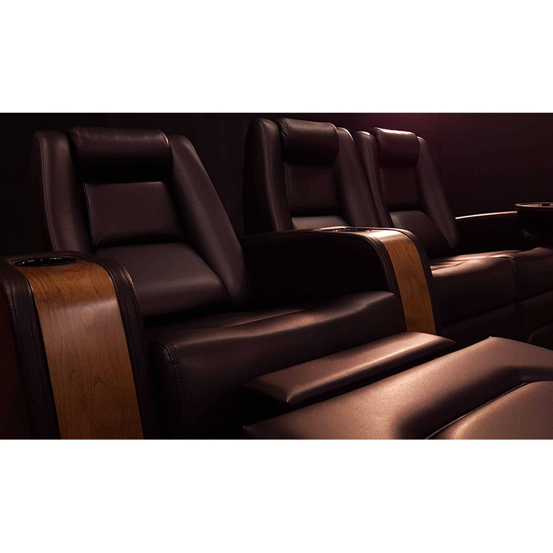 Single seat video room private cinema sofa luxury, all-electric stretching function
