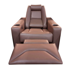 Single seat video room private cinema sofa luxury, all-electric stretching function