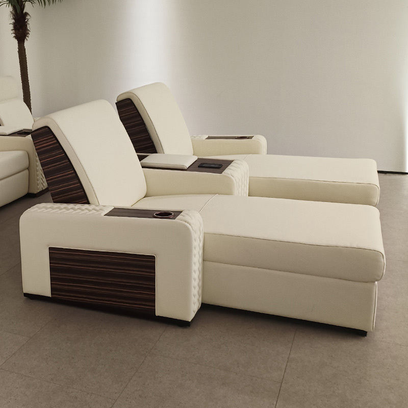 chaise video room private cinema sofa luxury, all-electric stretching function