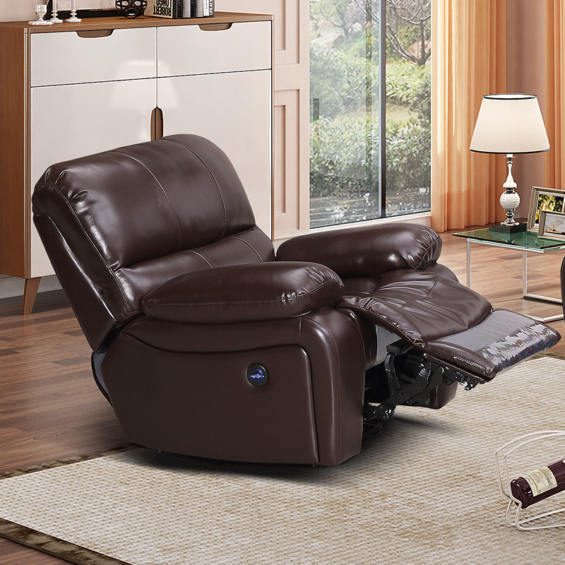 Single seat video room private cinema sofa luxury, all-electric stretching function
