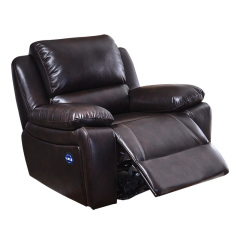 Single seat video room private cinema sofa luxury, all-electric stretching function