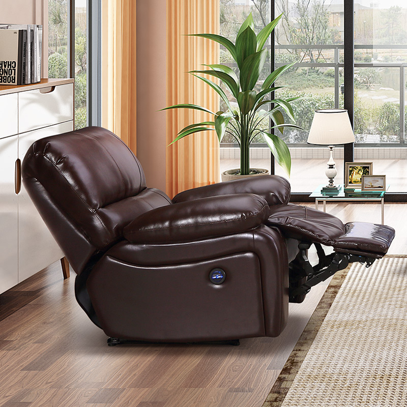 Single seat video room private cinema sofa luxury, all-electric stretching function