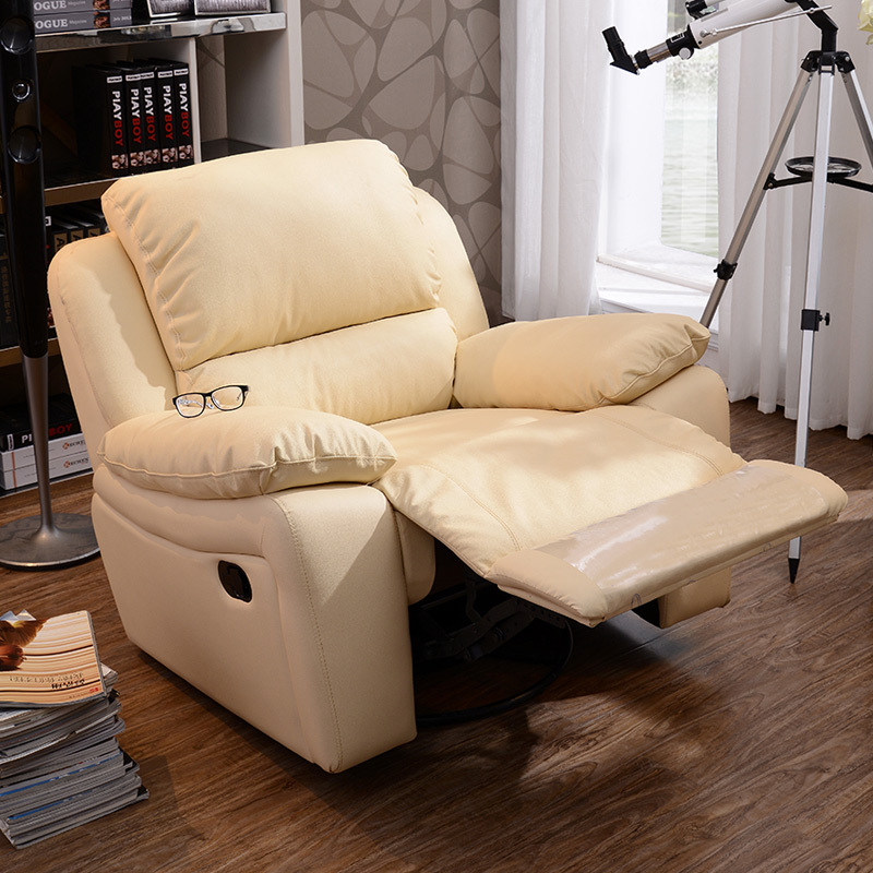 Single seat video room private cinema sofa luxury, all-electric stretching function