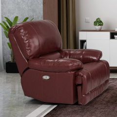 Single seat video room private cinema sofa luxury, all-electric stretching function