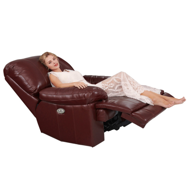 Single seat video room private cinema sofa luxury, all-electric stretching function
